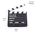 Miniatyrbillede 2 af 5: 3 stk. Hollywood filmklap, sort