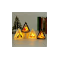 Miniatyrbilde 2 av 3: Retro Juledekorasjon Nattlampe, Lysende Gave, Skrivebordstilbehør, Atmosfærelys (Julenissen)