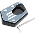 Miniatyrbillede 1 af 3: Side Kick Stand og Pad Modificeret Pedal Passer til Honda CBR650R CB650R CB650F (Sølv)