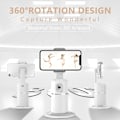 Miniatyrbillede 4 af 5: Smart Phone Holder Selfie Stick, Kamera Auto AI Tracking 360° Fotos og Videoer - Live Stream - Videoopkald - Kameramand - Live Video Chat til iPhone