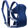 Miniatyrbilde 1 av 5: Ergonomisk justerbar baby carrier spedbarn bæresele bomull hofte sete baby carrier nyfødt fysiologisk bæresele stropp for 3,5-15 kg baby marineblå,