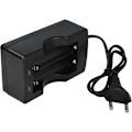 Miniatyrbillede 2 af 5: Batterioplader kompatibel med 17.670, 18.650 batterier, Li-ion husholdningsbatterier (3,7V)