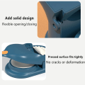 Miniatyrbilde 2 av 5: (Blå) 2 i 1 ravioli-form, kjøkkenmaskin for å lage ravioli, dumpling-maker laget av trygt absorberende materiale, praktisk kjøkkenutstyr, enkelt å