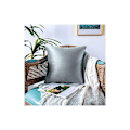 Miniatyrbilde 2 av 4: Sett med 2 fløyelsputetrekk 45x45 cm, mykt og moderne rektangulært putetrekk for skandinavisk stue, mørk sofa