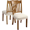 Miniatyrbillede 2 af 5: 4 stk. udtrækkeligt jacquard stolbetræk til aftagelig og vaskbar spisestue (med rygstropper), beige