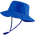 Miniatyrbild 1 av 5: Justerbar baby solhatt barn sommar keps bred brätte för pool/strand/simning/utomhus