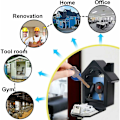 Miniatyrbild 5 av 5: Väggnyckelbox SECURCEED VÄGGBOX Med Digital Kod & Nödnycklar, Stor Nyckel SÄKER BOX Format Utomhus Nyckelskåp för Hem, Kontor, Fabrik, Garage (C