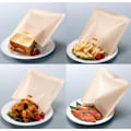 Miniatyrbilde 4 av 4: Non-stick toastposer, enkle å vedlikeholde, gjenbrukbare og varmebestandige, for bakverk, pizzabiter, toast, ostesmørbrød, kyllingnuggets og toast