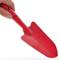 Miniatyrbilde 1 av 4: Transplanter Hageverktøy hagearbeid rustfritt stål liten spade blomsterspade liten spade spade utendørs blomsterplanting rød