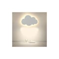 Miniatyrbillede 4 af 4: Kreativ Cloud Form Væglampe til Børneværelse, Simpel Moderne Øjenbeskyttelse LED Væglampe til Soveværelse Seng Aisle Trappe Forsænket Væg Sconce