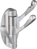 SOLID METAL Swivel Hook Heavy Duty Folding Swing Arm Triple Coat Hook with Multi Three Foldable Arms Towel/Clothes Hanger for Bathroom Kitchen Garag
