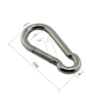 Miniatyrbillede 4 af 5: Skygge Sejl Hardware Kit - 304 Rustfrit Stål Sol Sejl Installations Kit - 6\" - til Installation af Rektangulære og Trekantede Skygge Sejl til Terrasse, Gar