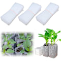 Miniatyrbillede 1 af 5: 300 non-woven planteposer - 12cm x 15cm, Biologisk nedbrydelige såposer, såpotter i stof, såposer til huller til hjemmehaver, til tomater, f