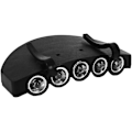 Miniatyrbillede 1 af 4: 5 LED kasket hat klips hovedlys lampe pandelampe fiskeri vandring cykling