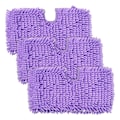 Miniatyrbillede 1 af 5: 3-pak Vaskbare Mikrofiber Udskiftningsklude til Shark Steam Pocket Mop S3500 Serien, S3501, S3601, S3550, S3801, S3901, SE4509 (Lilla)