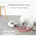 Miniatyrbillede 4 af 5: 330 ml infrarød sensor skål, rustfrit stål, automatisk åbne/lukke låg, med USB-opladningskabel, 3-5 minutters standby,