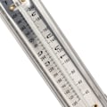 Miniatyrbillede 4 af 5: Fahrenheit Celsius ℉/℃ Termometer med dobbelt display skala med slikfunktion til ophængning i køkkenet og hjemmet