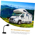 Miniatyrbillede 4 af 4: 2 stk. LED Spot Læselamper Justerbar Kontakt Sengelampe Væglampe Indvendig Belysning Autocamper 6000K Hvid til Camper Van