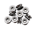 Miniatyrbillede 2 af 4: 20 stk. V623zz rillekugleleje remskive til lineært jernbanesystem 4x13x6mm