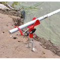 Miniatyrbillede 4 af 4: 2 stk. fiskestangsholder til fiskeri, rustfrit stål 360° justerbar rustfrit stål fiskestangsholder, stangsholder til kantfiskeri, fiskeri
