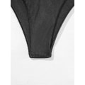 Pikkukuva 4 / 4: Naisten 2-osainen Bandeau-uimapuku Solmio Sivu Ribattu Bikinisetti M