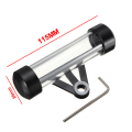 Miniatyrbilde 5 av 5: Blå miniatyrholder, sylindrisk motorsykkel aluminiumlegering og generelt akryl vanntett sikkerhetsdisk rørholder ramme for de fleste motorsykler