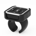 Miniatyrbillede 1 af 5: Sort-Bluetooth 5.0 Bluetooth Medieknap Fjernbetjening Ratkontrol Bluetooth Håndfri Controller Besvar Afslut Opkald IPX4 Vandtæt Kompatib