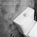 Miniatyrbillede 5 af 5: Jagtknap, 38 mm trykknap til badeværelse og WC vandbesparende enhed - Velegnet til toilettank