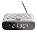 Miniatyrbild 1 av 5: FM-radio med Bluetooth-strömning, LED-display, väckarklocka, Hi-Fi-högtalare