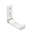 Miniatyrbillede 1 af 5: Foldbare kroge 1 pakke til hatte, tasker, jakker, (mat sølv)