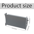 Miniatyrbillede 5 af 5: Foldbar Vægmonteret Skohylde - 22,5x10,5x3,5cm Foldbar Vægmonteret Skoorganiseringshylde, Ingen Boring, Gang- og Korridorophæng, Pladsbesparende