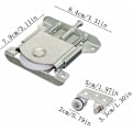 Miniatyrbillede 2 af 5: Skabedørsskydedøre Nylon Skydedørruller Caster Skydedør Skab Skydedør Dele Møbeltrisse Garderobeskab Skab 2 stk