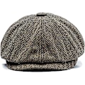 Miniatyrbillede 1 af 5: (mørk) Flad Beret Cap Mænd eller Kvinder Newsboy 8 Panel Fritid Hat