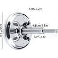 Miniatyrbilde 3 av 5: Grilltermometer, 7 cm Skive 50-800 ℉ Profesjonelt termometer i rustfritt stål Ovn BBQ Røyker Grilltermometer Kokk