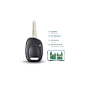 Pikkukuva 2 / 5: 433MHz Auton Avain ROOT TROTE 1 BUTTLE AVAINKOKOELMA Kaukosäädin Clio 2:lle Kaukosäätimen Avainkotelo Yhteensopiva Re Nault Clio 2 KANGO1 Twingo Ma:n kanssa