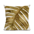 Miniatyrbillede 3 af 4: Pudebetræk Retro Nostalgisk Guld Blad Pude Pude Sofa Pude Bil Ryglæn Linned Pudebetræk (Pudekerne Ikke Inkluderet), 4-Styks Sæt, 45 * 45cm