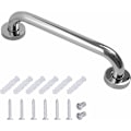 Miniatyrbillede 2 af 4: Rustfrit greb i rustfrit stål til badeværelse, badekar, toilet til ældre/handicappede/børn/gravide 30 cm