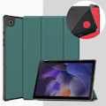 Pikkukuva 2 / 5: Kolminkertainen suojakotelo Samsung Tab A8 2022sm X205 X207:lle (tummanvihreä)