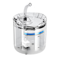 Miniatyrbild 1 av 5: Katt Vattenfontän Automatisk Husdjur Vattendispenser Transparent