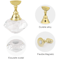 Miniatyrbild 4 av 5: Nagelkonstdisplayställ (transparent) med magnetiskt stativ och kristallbas, nagelkonstdisplayställ, nagelkonstspetsdisplayställ för nagelkonstutställningslokal