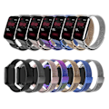 Miniatyrbillede 3 af 5: Metal Urremærke til Xiaomi Smart Band 7 Pro Rustfrit Stål Armbånd til Mi Band