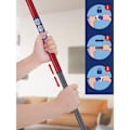 Miniatyrbild 4 av 5: CRTHL 3-delad 6,7-12,9m Ersättningsskaft för Spin Mop Kompatibel med Vileda Triangulär Spin Mop Bas EasyWring Refiller för Golvrengöring