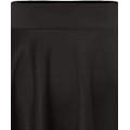 Miniatyrbillede 3 af 5: Sort, XL Retro Polyester Plisseret Skater Skørt Basic Mini/Midi/Hullet Skørt