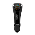 Miniatyrbilde 1 av 5: 2-ports digital skjermbil lader 5V dobbel USB skjermbil lader smart skjerm mobiltelefonlader