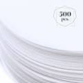 Miniatyrbild 4 av 5: Förpackning med 500 st hamburgerpressar i non-stick papper - ∅ 11,5 cm - idealisk för att laga hamburgare och förbereda hamburgare