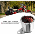 Miniatyrbillede 5 af 5: Motorcykel Tachometer Tachometer Gauge, 12V Universal Motorcykel LED Display Tachometer, Elektronisk Tachometer Meter Gauge 13000 RPM