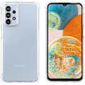 Pikkukuva 2 / 5: Läpinäkyvä Samsung Galaxy A54 5G -kotelo, vahvistetut kulmat, suojaava läpinäkyvä pehmeä TPU-puskurikuori Galaxy A54 5G:lle