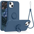 Miniatyrbillede 1 af 5: Kompatibel med iPhone 13 Cover, (Safirblå)