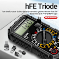 Miniatyrbild 5 av 5: SZ308 Digital Multimeter Fyrkantsvåg Digital Test 1999 RÄKNINGAR HFE TRIODER SUMMER MULTIMETER AC/DC Spänning DC STRÖM TESTVERKTYG