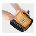 Miniatyrbilde 5 av 5: Pakke med 2 erstatningsfiltre for Karcher WD4 WD5 WD6 MV4 MV5 MV6 med flatt flatt